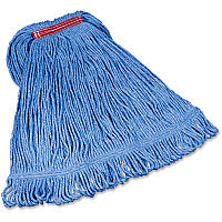 Rubbermaid Commercial Super Stitch Large Blend Mop Cotton, Synthetic Yarn - 6 / Carton (D21306BL00CT)