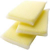 Scotch-Brite Dobie All-purpose Cleaning Pads 0.5" Height x 2.6" Width x 4.3" Depth - 3/Pack - 8 / Carton - Polyurethane - Yellow (7232FCT)