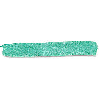 Rubbermaid Commercial Wand Duster Replacement Green - MicroFiber - 0.8" Height x 3.2" Width x 22.7" Length - 6 / Carton (Q85100GNCT)