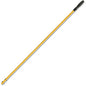 Rubbermaid Commercial Hygen Quick Connect Mop Handle 58" Length - Yellow - Aluminum - 6 / Carton (Q75000YELCT)