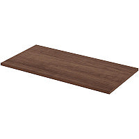 Lorell Relevance Series Tabletop Walnut Rectangle, Laminated Top - 48" Table Top Length x 24" Table Top Width x 1" Table Top Thickness - Assembly Required - 1 Each (LLR59638)