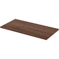 Lorell Relevance Series Tabletop Walnut Rectangle, Laminated Top - 48" Table Top Length x 24" Table Top Width x 1" Table Top Thickness - Assembly Required - 1 Each (LLR59638)