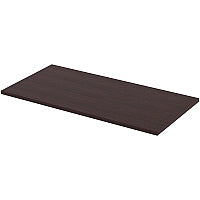 Lorell Training Tabletop Espresso Rectangle, Laminated Top - Adjustable Height - 48" Table Top Length x 24" Table Top Width x 1" Table Top Thickness - Assembly Required - 1 Each (LLR59639)