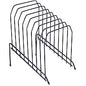 Lorell Wire File Sorter/Holder 8 Divider(s) - Desktop - Black - Wire - 1 Each (LLR80632)