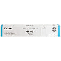 Canon GPR-51 Original Laser Toner Cartridge - Cyan - 1 Each 21500 Pages (GPR51C)