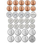 Ashley US Coin Money Set Die-cut Magnets Theme/Subject: Learning - Skill Learning: Visual - 1 Set (10067)