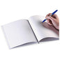 Ashley Portrait Hardcover Blank Pages Book 28 Pages - Plain - 8 1/2" x 11" Sheet Size - White Paper - Hard Cover, Durable - 1 Each (10705)