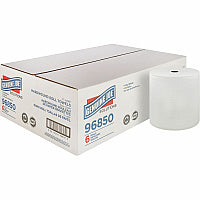 Genuine Joe Solutions Hardwound Paper Towels 1 Ply - 7" Width x 850 ft Length - White - Virgin Fiber - 6 / Carton (GJO96850)
