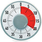Ashley 6-1/4" Timer 1 Hour - Desktop - For Testing, Game, Classroom - Gray, White (50102)