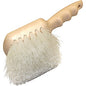 Genuine Joe Nylon Utility Brush Nylon Bristle - 9" Handle Length - White - 1 Each (GJO98215)