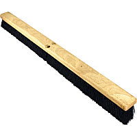 Genuine Joe Hardwood Block Broomhead 2.75" Tampico Fiber Bristle - 36" Overall Length - 1 Each (99656)