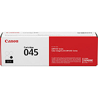 Canon 045 Original Standard Yield Laser Toner Cartridge - Black - 1 Each 1400 Pages (CRTDG045BK)