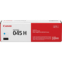 Canon 045H Original High Yield Laser Toner Cartridge - Cyan - 1 Each 2200 Pages (CRTDG045HC)