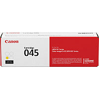 Canon 045 Original High Yield Laser Toner Cartridge - Yellow - 1 Each 1300 Pages (CRTDG045Y)