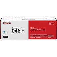 Canon 046H Original High Yield Laser Toner Cartridge - Cyan - 1 Each 5000 Pages (CRTDG046HC)