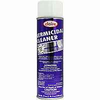 Claire Germicidal Cleaner 19 fl oz (0.6 quart) - Country Garden Scent - Deodorize, Anti-bacterial, Non-scratching, CFC-free, Non-flammable - White Can - 1 Each (CL876)