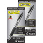 Pilot G2 Premium Gel Roller Retractable Pens 0.38 mm Ultra Fine Pen Point - Refillable - Retractable - Black Ink - Gel-based - Clear Barrel - 1 Dozen/Box - 2 / Bundle (31277BD)