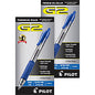 Pilot G2 Premium Gel Roller Retractable Pens 0.38 mm Ultra Fine Pen Point - Refillable - Retractable - Blue Ink - Gel-based - Clear Barrel - 1 Dozen/Box - 2 / Bundle (31278BD)