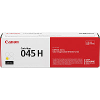 Canon 045 Original High Yield Toner Cartridge - Yellow - 1 Each 2200 Pages (CRTDG045HY)