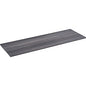 Lorell Relevance Series Tabletop 71.6" Width x 24" Depth x 1" Thickness Table Top - Straight Edge - Finish: Charcoal, Laminate (LLR16199)