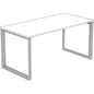 Lorell Relevance Series Desk-height Side Leg Frame 29.1" Height x 28.5" Width - Finish: Silver (LLR16205)