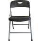 Lorell Heavy-duty Translucent Folding Chairs Smoke Seat Color - Plastic Seat Material - Smoke Back Color - Plastic Back Material - 4 / Carton (LLR62529)
