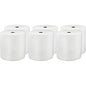 LoCor Hardwound Roll Towels 1 Ply - 8" Width x 800 ft Length - White - Virgin Fiber - 6 / Carton (46896)