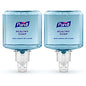 PURELL(R) ES6 HEALTHY SOAP(TM) Fresh Scent Foam Fresh Scent - 1.27 quart - Dirt Remover, Kill Germs - Skin - Moisturizing - Blue - Dye-free, Pleasant Scent, Bio-based, Phthalate-free, Paraben-free, Triclosan-free - 2 / Carton (647702)