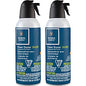 Business Source Power Duster 10 oz - Moisture-free, Ozone-safe - Multi - 2 / Pack (BSN24302)
