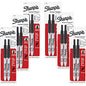 Sharpie Retractable Ultra-Fine Point Permanent Markers Ultra Fine Marker Point - Retractable - Black Ink - 2/Pack - 6 / Box (1735801BX)