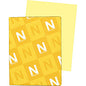 Exact Vellum Bristol Paper - Yellow 92 Brightness - Letter - 8 1/2" x 11" - 67 lb Basis Weight - Quick Drying, Durable, Acid-free, Heavyweight - Yellow - 250 / Pack (82331)
