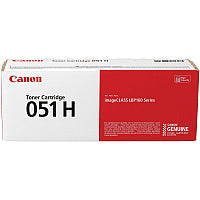 Canon 051H Original High Yield Laser Toner Cartridge - Black - 1 Each 4100 Pages (CRTDG051H)