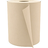 Cascades PRO Select Hardwound Paper Towels 1 Ply - 7.80" Width x 600 ft Length - Natural - Fiber Paper - 12 / Carton (H065)