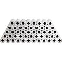 Business Source Thermal Paper Rolls 2 1/4" x 80 ft - Smooth - White - 50 / Carton (BSN01018)