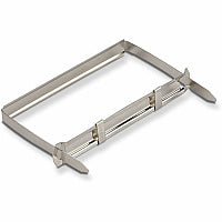 Business Source Complete 2-3/4" Prong Fastener Set for Paper - Corrosion Resistant - Silver - Steel - 50 / Box (BSNR20)