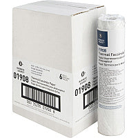 Business Source Thermal Fax Paper Rolls 8 1/2" x 98 ft - White - 6 / Carton (BSN01908)