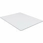 Lorell Tempered Glass Chairmat Carpet, Hardwood Floor, Marble, Hard Floor - 60" Length x 48" Width x 0.250" Thickness - Rectangular - Tempered Glass - Clear - 1 Each (LLR82835)
