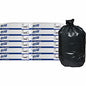 Genuine Joe Heavy-Duty Trash Can Liners 60 gal Capacity - 56" Length x 39" Width x 1.50 mil (38 Micron) Thickness - Low Density - Black - Plastic Resin - Waste, Debris, Can - 50/Box - 96 / Pallet (GJO01535PL)