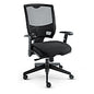 Alera Epoch Series Fabric Mesh Multifunction Chair, Supports Up to 275 lb, 17.63" to 22.44" Seat Height, Black (ALEEP42ME10B)