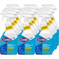 CloroxPro(TM) Anywhere Daily Disinfectant and Sanitizer 32 fl oz (1 quart) - No-rinse, Residue-free - Clear - 216 / Bundle (01698BD)