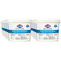 Clorox Healthcare Bleach Germicidal Wipes Ready-To-Use - 12" Length x 12" Width - Anti-corrosive, Antibacterial - White - 110/Tub - 100 / Pallet (30358PL)