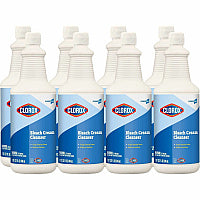 CloroxPro(TM) Bleach Cream Cleanser 32 fl oz (1 quart) - Clear - 512 / Pallet (30613PL)