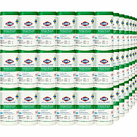 Clorox Healthcare Hydrogen Peroxide Cleaner Disinfectant Wipes 9" Length x 6.75" Width - Bleach-free, Antibacterial - White - 95/Tub - 450 / Pallet (30824PL)
