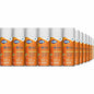 CloroxPro(TM) 4 in One Disinfectant & Sanitizer 14 fl oz (0.4 quart) - Fresh Citrus Scent - Deodorize, Disinfectant, Antibacterial - Orange - 1596 / Pallet (31043PL)