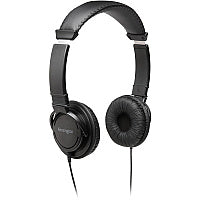Kensington USB Hi-Fi Headphones Stereo - USB Type A - Wired - Over-the-head - Binaural - Circumaural - 6 ft Cable - Black - 1 Each (97600)