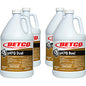 Betco pH7Q Dual Neutral Disinfectant Cleaner Concentrate - 128 fl oz (4 quart) - Pleasant Lemon Scent - Deodorize, pH Neutral - Light Amber - 4 / Carton (3550400CT)