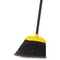 Rubbermaid Commercial Jumbo Smooth Sweep Angle Broom Polypropylene Bristle - 10.5" Overall Length - Black Metal Handle - 6 / Carton (FG638906BCT)