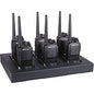 Midland MB400 Business Radio 16 Radio Channels - 142 Total Privacy Codes - 4 W - Low Battery Indicator, Timer, Lightweight - Water Proof, Dust Proof - Lithium Ion (Li-Ion) - Black - 6 / Box (MB400X6MC)