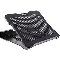 Allsop Metal Art Adjustable Laptop Stand with 7 positions - 2.25" Height x 13" Width x 11" Depth - Metal - Black, Pearl (32147)