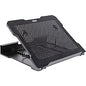 Allsop Metal Art Adjustable Laptop Stand with 7 positions - 2.25" Height x 13" Width x 11" Depth - Metal - Black, Pearl (32147)